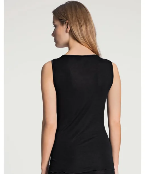 Calida Undertøj<996 WS SCHWARZ - True Confidence Tank Top