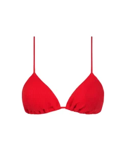 Chantelle Bikinier<A39 CHERRY RED - Swim One Size Wirefree Triangle T-shirt Bra