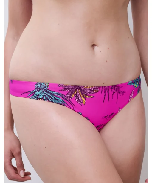 Chantelle Bikinier<A10 PINK JUNGLE - Sauvage Bikini_knotted Sides