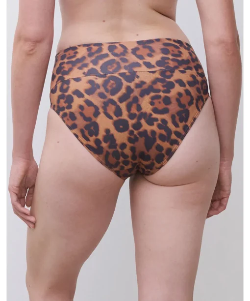 Chantelle Bikinier<A12 WILD LEOPARD - Sauvage Full Brief_adjustable Height