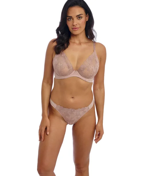 Wacoal Bh'er<ASP ASPEN ROSE - Cateline Plunge bra
