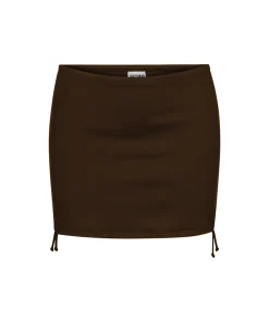 Saltabad Bikinier<B621 COFFEE - Bikini Skirt With Pantie Insid Bikinibyxa