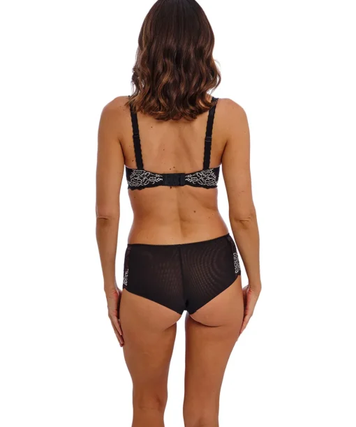 Wacoal Bh'er<BAI BLACK / IVORY - Lace Perfection Uw Contour Bra