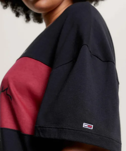 Tommy Hilfiger Top/ Loungeshirt/ Pyjamas<BDS BLACK - Tj Heritage Ctn Pyjamas