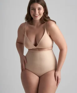 Bye Bra Trusser<BEIGE - Sculpting High Waist Brief