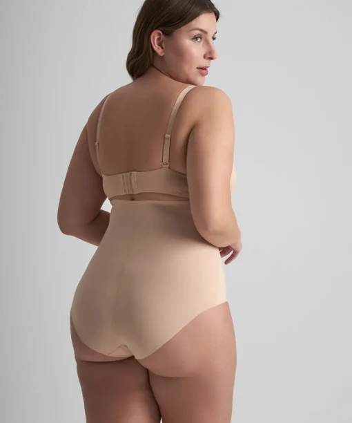Bye Bra Trusser<BEIGE - Sculpting High Waist Brief