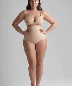 Bye Bra Trusser<BEIGE - Sculpting High Waist Brief