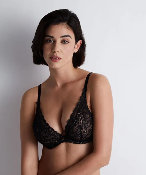 Aubade Bh'er<BLAK BLACK - Rosessence Triangle Bra
