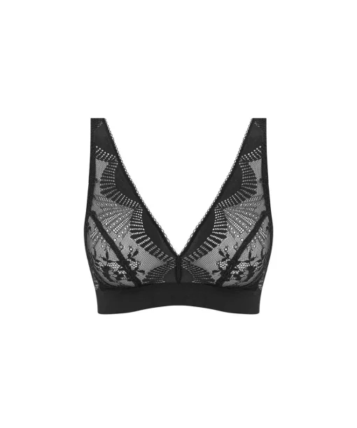 Wacoal Bh'er<BLK BLACK - Sensu Lace Soft Cup Bra