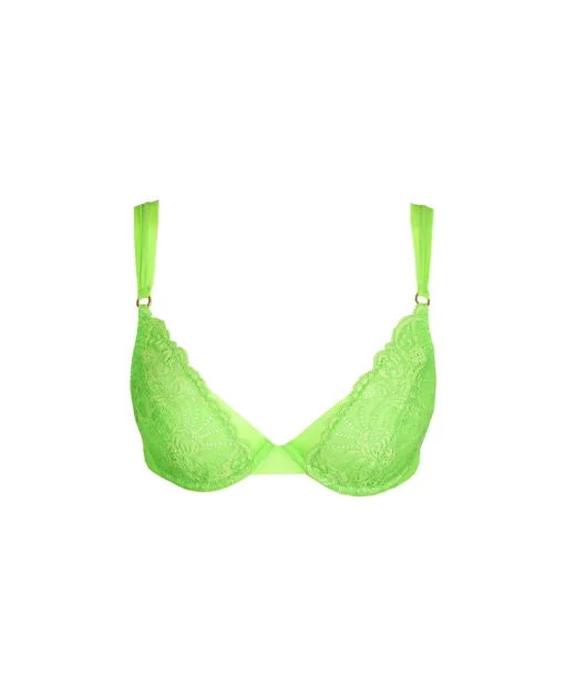 Sarda Bh'er<BTG BRIGHT GREEN - Shavonne Plunge Bra