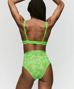 Sarda Bh'er<BTG BRIGHT GREEN - Shavonne Plunge Bra