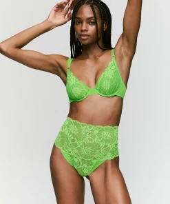 Sarda Bh'er<BTG BRIGHT GREEN - Shavonne Plunge Bra