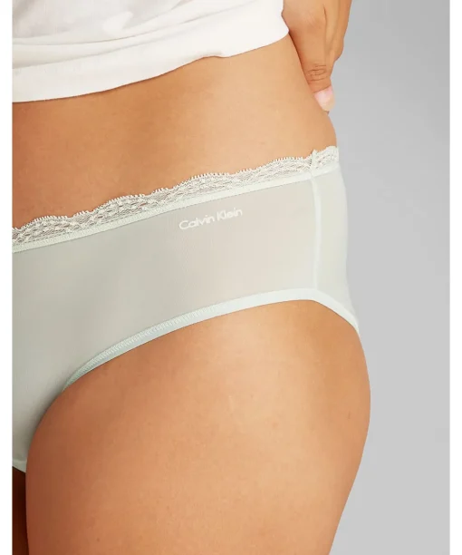 Calvin Klein Trusser<CHJ MOONLIGHT JADE - Mf Stretch W Lace Hipster