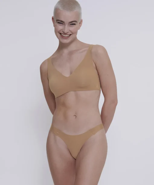 Sloggi Trusser<00CM NOSTALGIC BROWN - Zero Feel Tanga