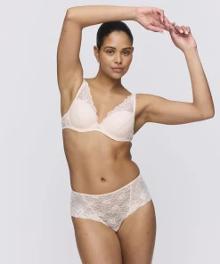 Marie Jo Bh'er<CRP CRYSTAL PINK - Cyrile Padded Plunge Bra