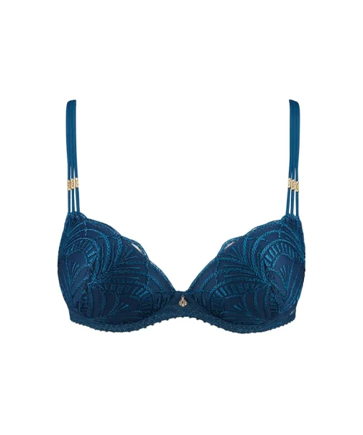 Aubade Bh'er<DARC DARK CYAN - Rthnic Vibes Moulded Plunge Bra