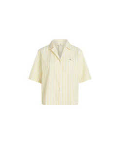 Tommy Hilfiger Top/ Loungeshirt/ Pyjamas<0FP SHIRTING STRIPE CITRONELLA - Th Essentials Other L&S Tops