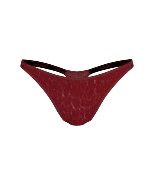 Calvin Klein Trusser<GEQ SYRAH - Modern Lace (pt) Thong