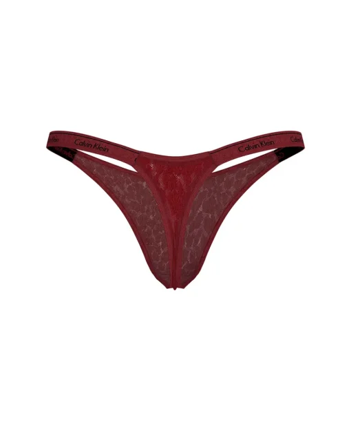 Calvin Klein Trusser<GEQ SYRAH - Modern Lace (pt) Thong