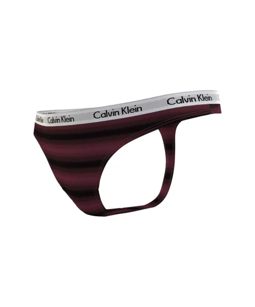 Calvin Klein Trusser<G3Q BURNISHED STRIPE_HRZNTL_TA - Carousel Thongs