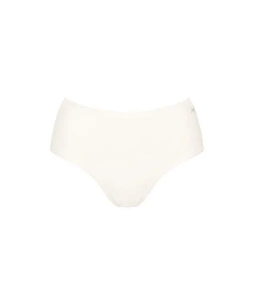 Sloggi Trusser<00GZ SILK WHITE - GO Daily Cotton Midi 3P