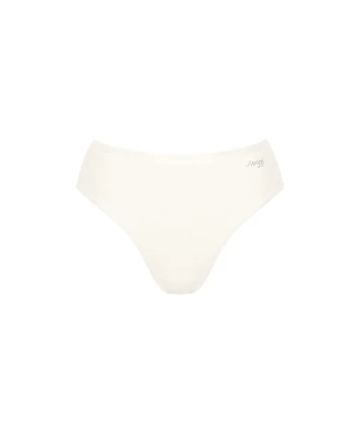 Sloggi Trusser<00GZ-SILK WHITE - GO Daily Cotton Tai 3P