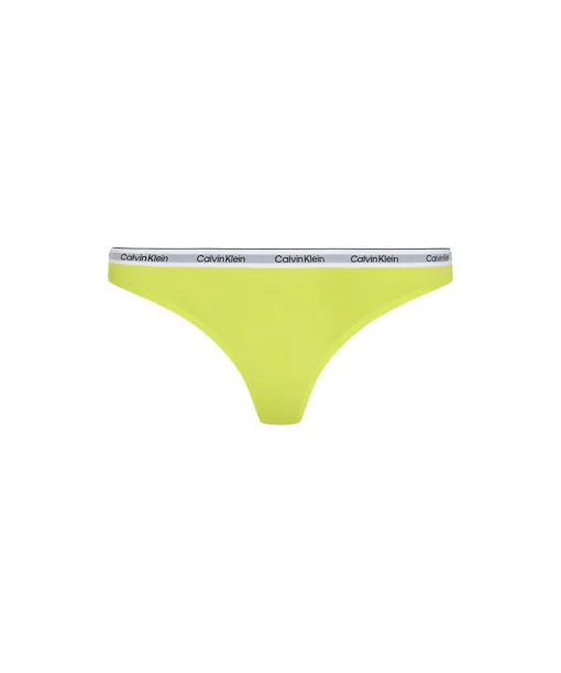Calvin Klein Trusser<LRF KEWL LIME - Icon Logo Thong