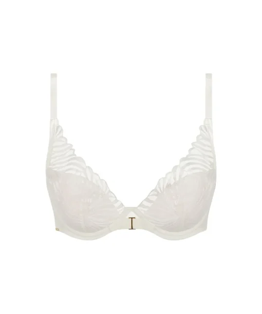 Chantelle Bh'er<0LW MILK - Legend Plunge T-shirt Bra