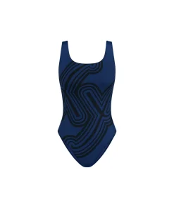 Triumph Badedragter<M008 BLUE - DARK COMBINATION - Flex Smart Summer Badedragt