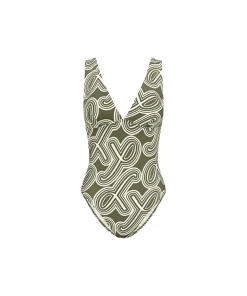 Triumph Badedragter<M009 GREEN - LIGHT COMBINATION - Flex Smart Summer Badedragt