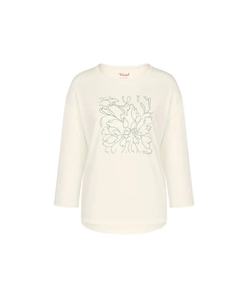 Triumph Top/ Loungeshirt/ Pyjamas<M009 GREEN - LIGHT COMBINATION - Mix & Match Top