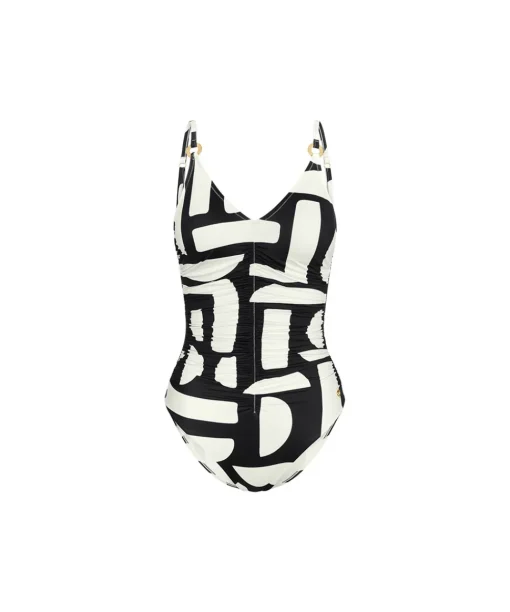 Triumph Badedragter<M016 WHITE - DARK COMBINATION - Summer Allure Badedragt