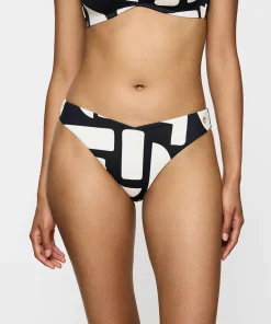 Triumph Bikinier<M016 WHITE - DARK COMBINATION - Summer Allure Brazil Bikini Trusse