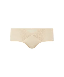 Chantelle Trusser<01N GOLDEN BEIGE - Floral Touch Covering Shorty