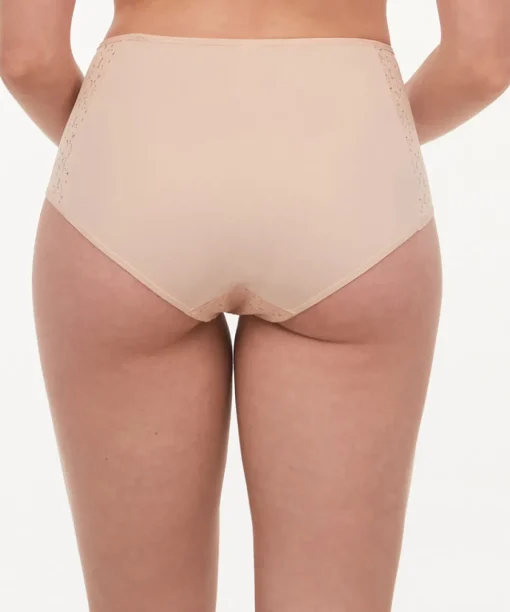 Chantelle Trusser<01N GOLDEN BEIGE - Norah High Waisted Full Brief