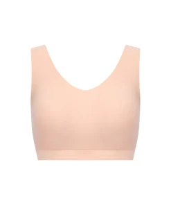 Chantelle Undertøj|Bh'er<01N GOLDEN BEIGE - Softstretch Brassiere_padded V Neck