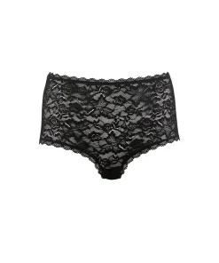Aubade Trusser<NOIR BLACK - Rosessence Highwaisted Brief