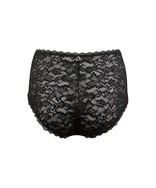 Aubade Trusser<NOIR BLACK - Rosessence Highwaisted Brief