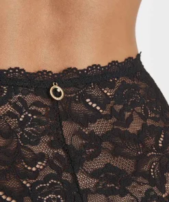 Aubade Trusser<NOIR BLACK - Rosessence Highwaisted Brief