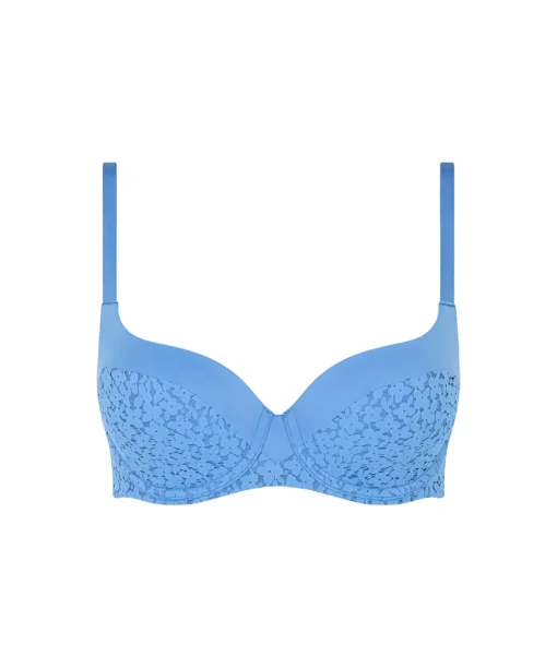 Chantelle Bh'er<0P2 ANTOINETTE BLUE - Norah Covering T-shirt Bra