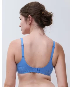 Chantelle Bh'er<0P2 ANTOINETTE BLUE - Norah Covering T-shirt Bra