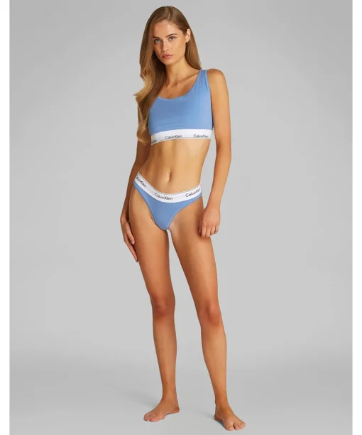 Calvin Klein Trusser<PWB GLACIER - Modern Ctn Holiday Coordinate Thong