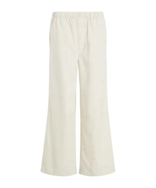 Calvin Klein Shorts/ Loungepants<QIH OATMEAL HEATHER PLAID - Flannel Sleep Pants