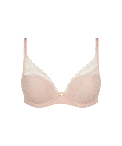 Chantelle Bh'er<0RG SOFT PINK - Norah Chic Plunge T-shirt Bra