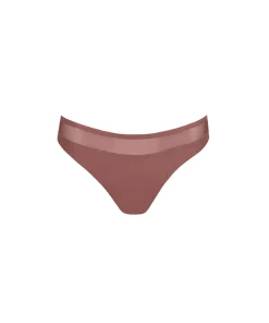 Marie Jo Trusser<SAT SATIN TAUPE - Louie Thong