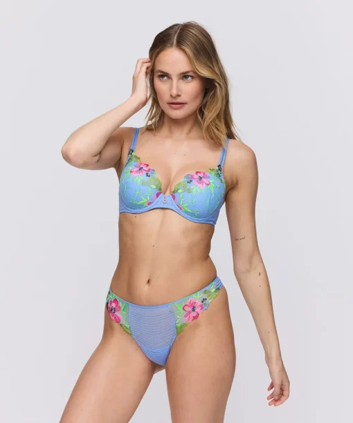 Marie Jo Bh'er<SIB SANTORINI BLUE - Odilly Padded Bra Heartshape