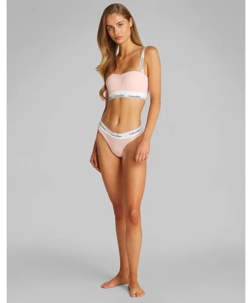 Calvin Klein Trusser<SQL BUFF PINK - Modern Ctn Holiday Coordinate Thong