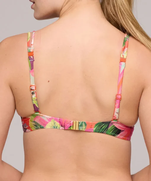 Marie Jo Bikinier<TSU TROPICAL SUNSET - Norma Jeanne Padded Plunge Bikini Top