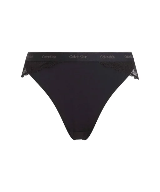 Calvin Klein Trusser<UB1 BLACK - Modern Lace Coordinate Tanga