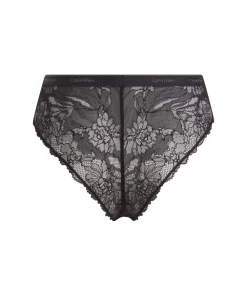 Calvin Klein Trusser<UB1 BLACK - Modern Lace Coordinate Tanga
